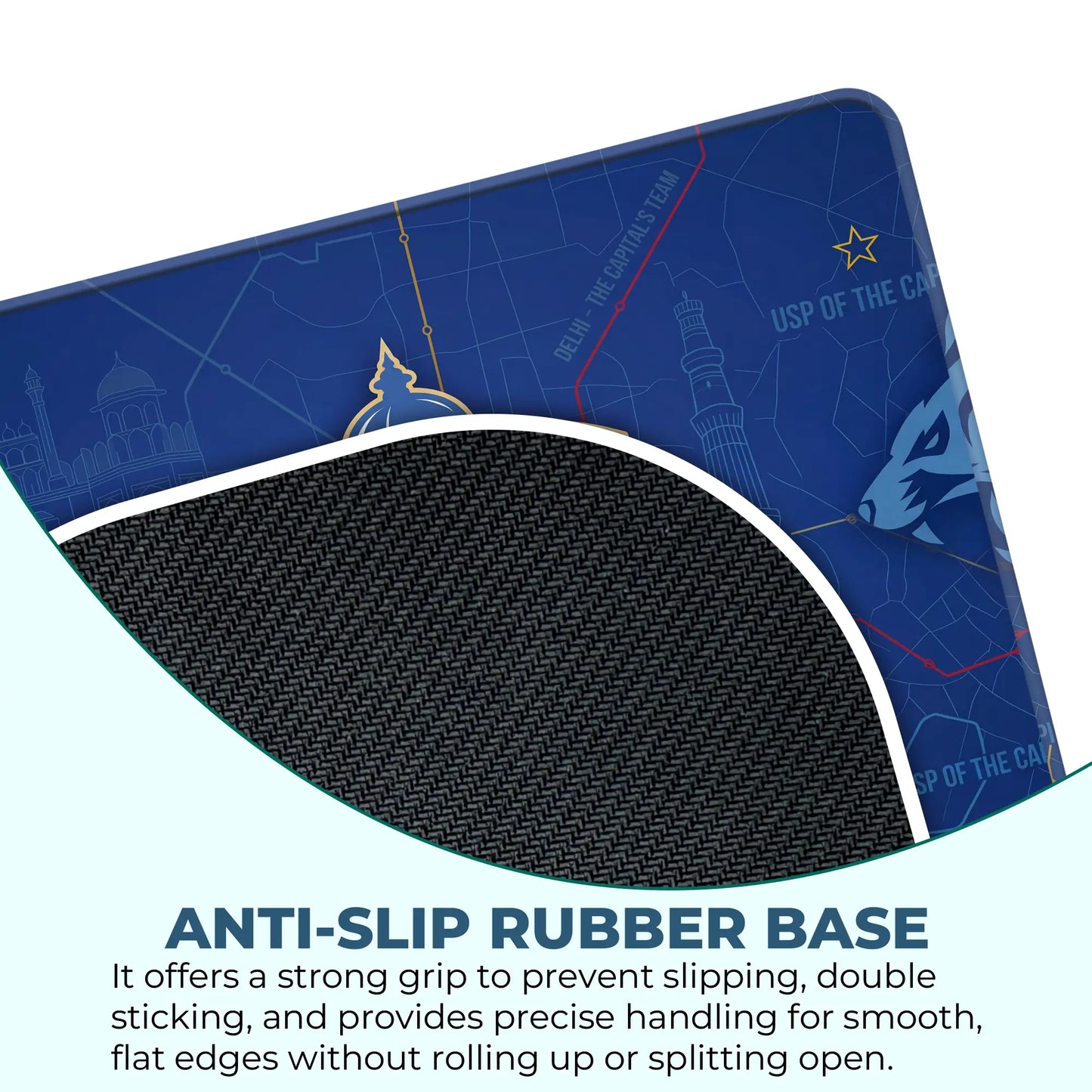 Delhi Capitals – S Size Mousepad (Special Cricket Edition)