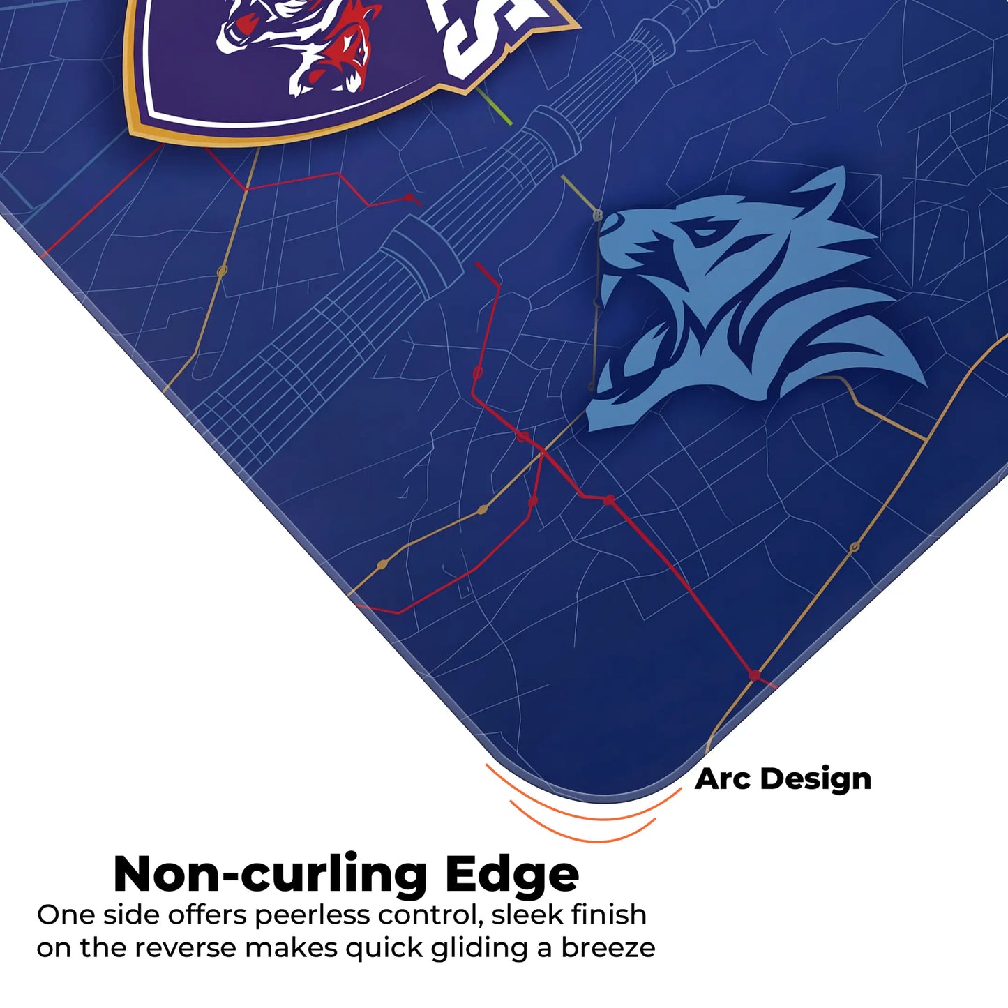 Delhi Capitals – E-XL Size Mousepad (Special Cricket Edition)