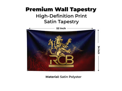 Royal Challengers Banglore - Special Cricket Edition Tapestry