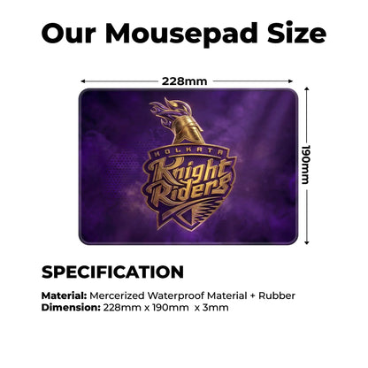 Kolkata Knight Riders – S Size Mousepad (Special Cricket Edition)
