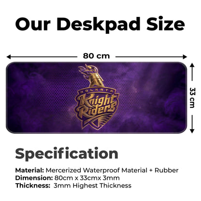 Kolkata Knight Riders – E-XL Size Mousepad (Special Cricket Edition)