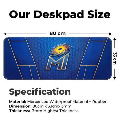 Mumbai Indians – E-XL Size Mousepad (Special Cricket Edition)