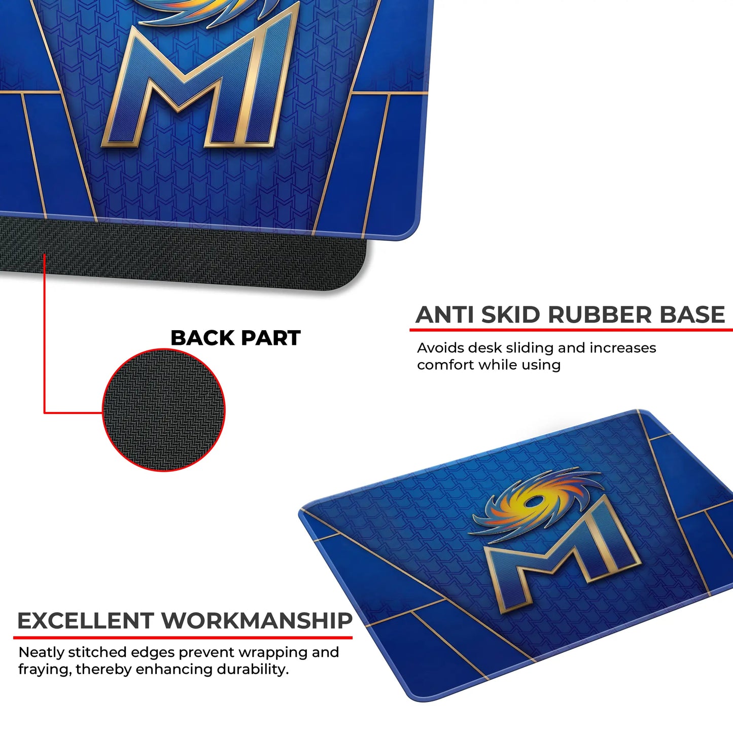 Mumbai Indians – S Size Mousepad (Special Cricket Edition)