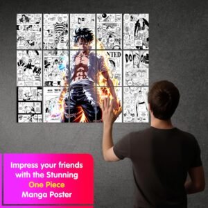 ONE PIECE – MANGA POSTERS SET OF 20 POSTERS - VER A