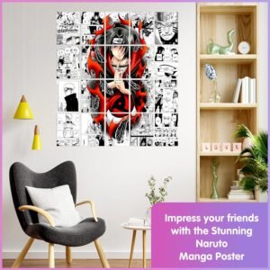 NARUTO – MANGA POSTERS SET OF 20 POSTERS - VER A