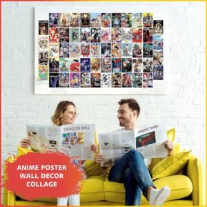 MIXED ANIME WALL ART CARD KIT OF 60 PCS - VER A