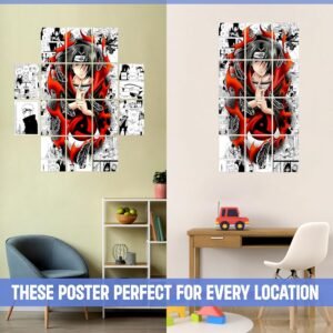 NARUTO – MANGA POSTERS SET OF 20 POSTERS - VER A