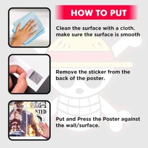 ONE PIECE – MANGA POSTERS SET OF 20 POSTERS - VER A