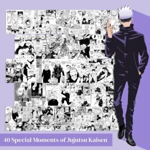 JUJUTSU KAISEN - SET OF 40 MANGA PANEL POSTERS