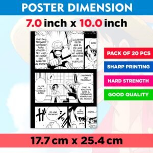 ONE PIECE – MANGA POSTERS SET OF 20 POSTERS - VER A