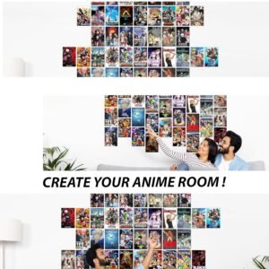 MIXED ANIME WALL ART CARD KIT OF 60 PCS – VER B