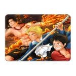 Luffy, Ace and Sabo - S Size Mousepad