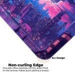 Midnight City Abstract - XL Mousepad - Image 5