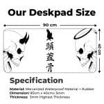 Devil or Angel - White - XXL Mousepad - Image 2