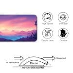 Mountains Subtle - XL Mousepad - Image 4