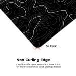 Black Topography - S Size Mousepad - Image 5