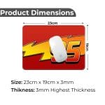 Lightning McQueen - S Size Mousepad - Image 2