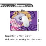 Inosuke Hashiriba - S Size Mousepad - Image 2
