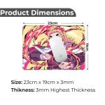 Rengoku Kyujuro - S Size Mousepad - Image 2