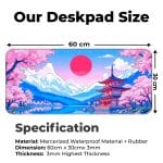 Japanese Temple - XL Mousepad - Image 2