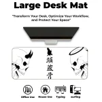 Devil or Angel - White - E-XL Mousepad - Image 6